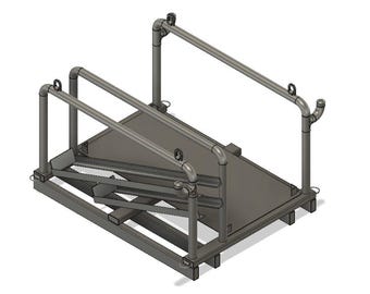 Piani per skid di saldatura / Schema di fabbricazione di skid modulari (Download PDF)