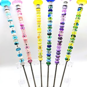 Perlen Bling 11&quot; Fairy Garden Stakes Lichtfänger