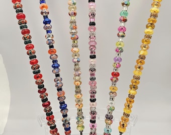 Fairy Garden Stakes light catchers Beaded Bling 13"