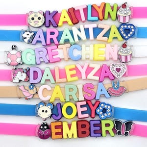 Personalized 8mm Silicone Slide Bracelet
