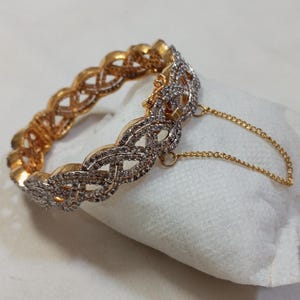 Zircon bangle