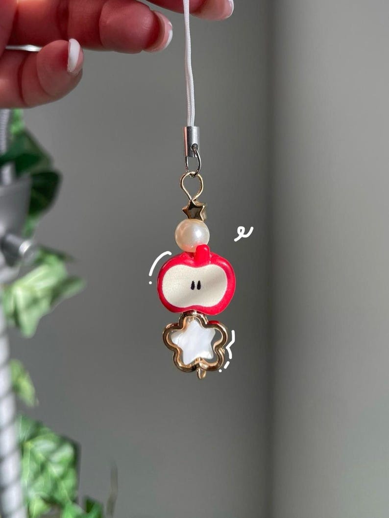Lucky Apple Star Keychains & Phone Charms! image 1