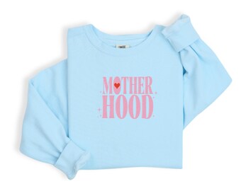 Embroidered Mother Hood Shirt, Mom Life Shirt, Parenting Shirt, Motherhood Vibes Shirt  Comfort Colors® Mother Hood Shirt, Trendy Mama T