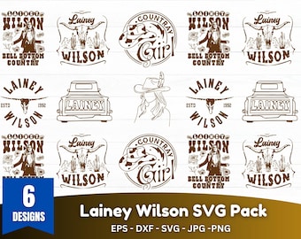 L**** W**** SVG Bundle, PNG, Country Music, Western, Song Titles, Bell Bottom Country Svg, Wait In The Truck, Things Man Oughta Know Svg