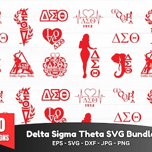 Delta Sigma Theta Svg, Delta Sigma Svg, Delta Sigma Theta Sign,AEO Clipart eps jpg AI, cricut, silhouette