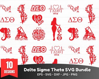 Delta Sigma Theta Svg, Delta Sigma Svg, Delta Sigma Theta Sign,AEO Clipart eps jpg AI, cricut, silhouette