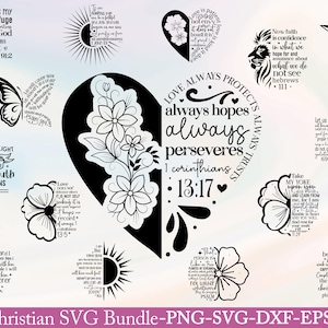 Christian svg bundle faith bundle, Christian SVG Bundle, Bible verse svg bundle, Faith bundle designs SVG, Christian quotes svg,Bible verses