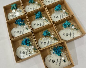 Baptism favors for guest, Christening, First communion, Confirmation gift, Dedication, Holy Eucharist favors, Resin Fridge Magnet, Epoxy