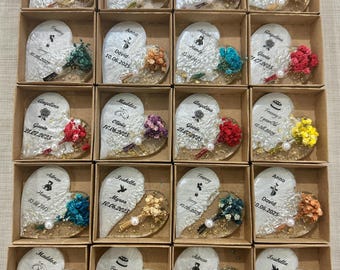 wedding gifts favor, epoxy magnet favors, engagament favors, Thank you for gifts