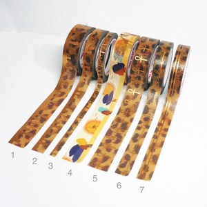 Cookie Sticker Co Washi, Nature Washi, Animal Washi 24&quot; Samples for Planner, Easter, Graduation, Birthday–Cookie1