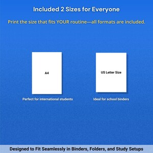 ADHD Student Planner Bundle for Middle and High School | Daily, Weekly, Homework & Assignment Printables image 9