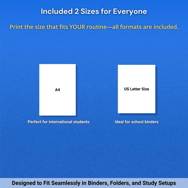 ADHD Student Planner Bundle for Middle and High School | Daily, Weekly, Homework & Assignment Printables image 9