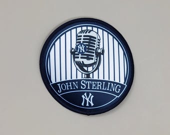John Sterling Memorial Sublimation Iron-on Patch 3"