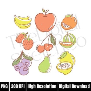 Aquarell Obst png, Erdbeerästhetik, Bauernmarkt-Shirt, Obst Clipart, Grafik-T-Shirt png, Sommer Design, Obstliebhaber, Obstdesign