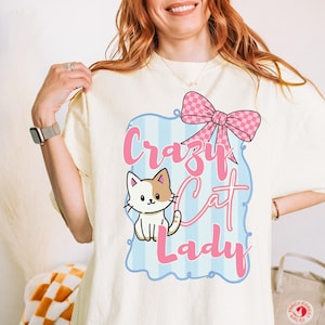 Verrückte Katzenlady PNG, Lustiger Katzenliebhaber PNG, Katzenmama Geschenk PNG, Lustiges Katzen Shirt, sarkastisches PNG, Lustiges Shirt Design, Geschenk für Katzenliebhaber Katzen Person