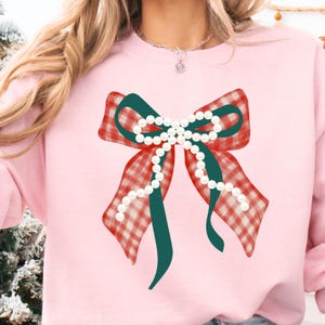 Coquette Holiday PNG Winter Mama Gingham