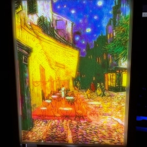 Personalized Color Lithophane, Lithograph, 3D printed Picture 6.4” x 5”, LED Light Picture Frame, High Resolution and Fidelity