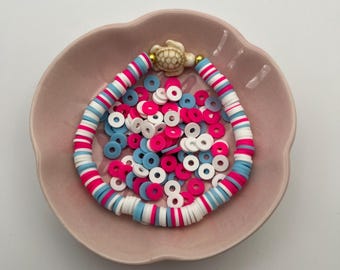 pulseira de contas de argila exploradora do oceano