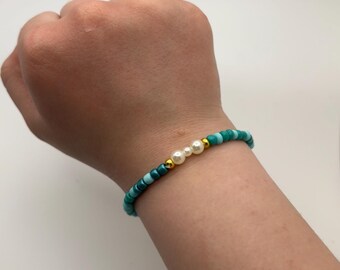 pulseira de miçangas serenas marés