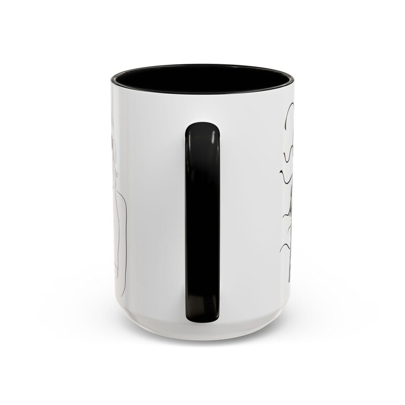 Taylor Reputation Snake Accent Coffee Mug Swiftie — Pop Star Illustration 15oz image 6