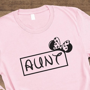 Disney Aunt Gifts, Disney Family Vacation Shirts, Disney Matching Family Gift, Disney Uncle Shirts, Aunt Uncle Matching Gifts, Travel Tees