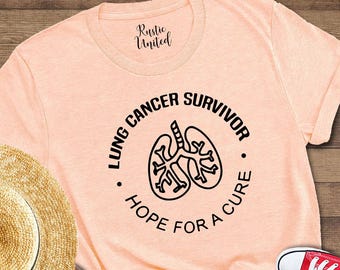 Lung Cancer Survivor Shirt: Motivational Cancer Awareness Gift