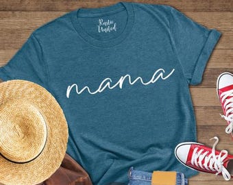 Mama Shirt, Mother's Day Shirt, Gift for Her, Favorite Mom Shirt, Shirt for Mama, Mommy Shirt, Cute Mom Shirt, Baby Shower Shirt for New Mom