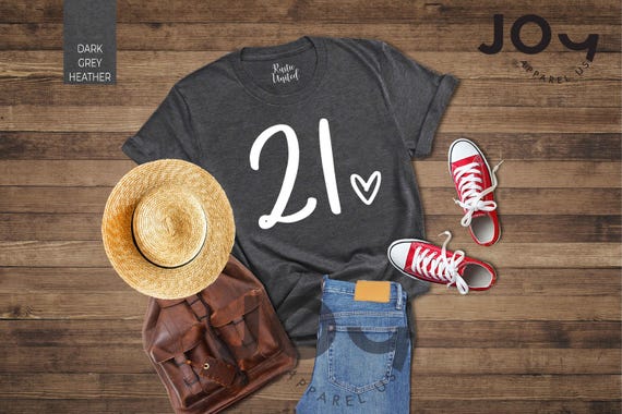 Hello 21 Birthday Shirt, Girl Birthday Gift, Birthday Party Shirt, Cheers to 21 Years, 21st Birthday Gift, Boyfriend Gift, Twins Bday Shirt