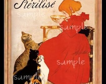Singing Cats Cat Kitten Miniature Dollhouse Picture