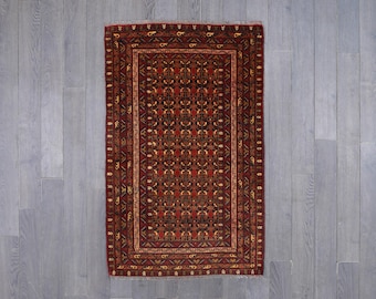 Authentic Tribal Wool Rug - Handwoven with Geometric Design