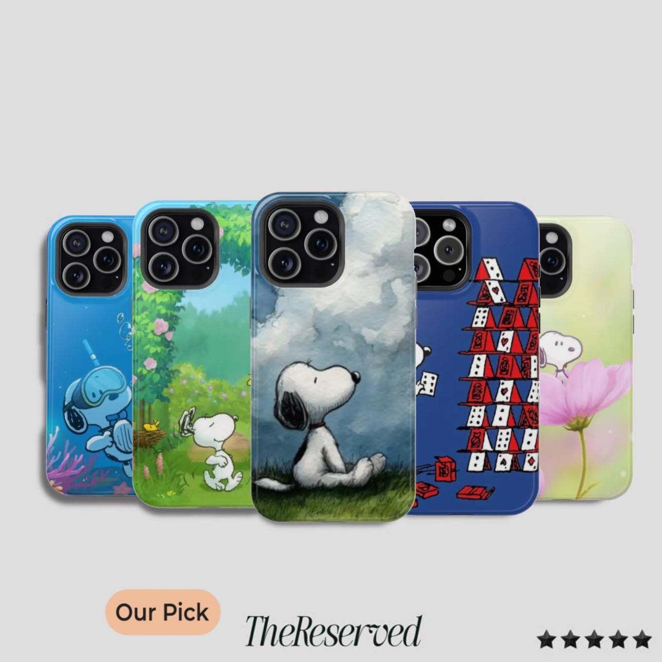 Snoopy iPhone 12 Mini Case - Etsy
