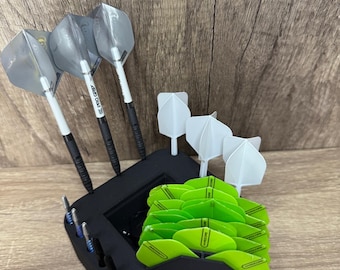 Darts Holder - Darts Organizer -  Dart Storage - Game Room Decor  - Man cave