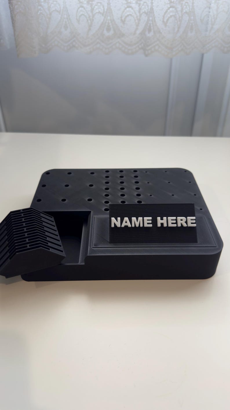 3D Printed Darts Holder | Holds 4 Sets of Darts | Flights & Stems Organizer | Matte PLA Darts Stand | Gift for Dart Players image 5