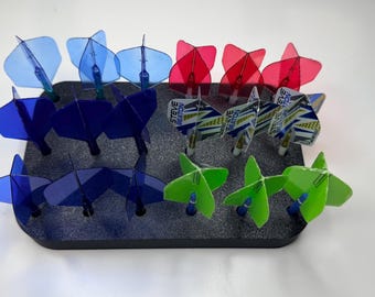 6 x set of kflex / stem holder - darts hub accessories holder