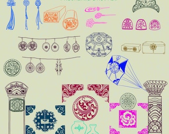 LALATOWN Korean Treasures Procreate Brushes