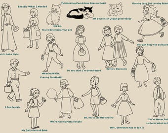 LALATOWN Neighbors | Procreate Brush Set