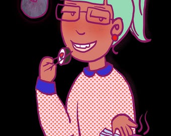 Öppna den inte än | Transparent PNG-illustration | Digital nedladdning | LALATOWN-objekt
