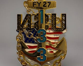 US Navy FY 27 Class 133 CPO Challenge Coin