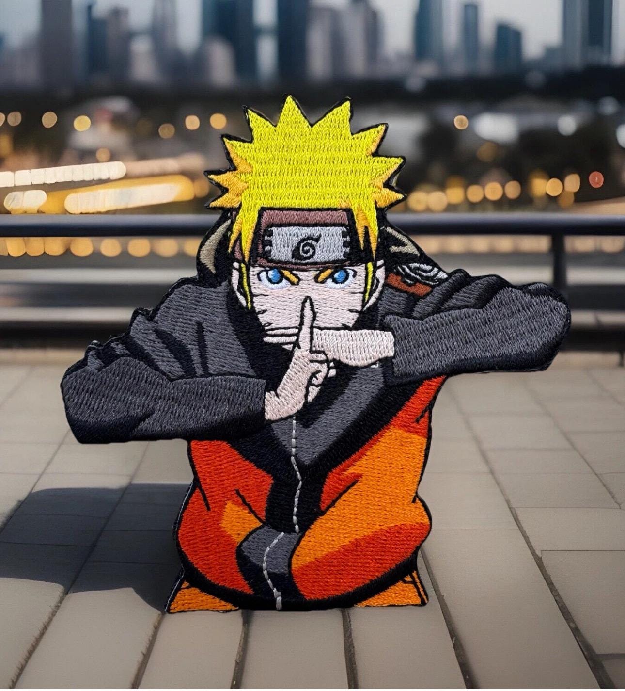 Naruto Shippuden Anime Shikamaru Embroidered Iron On Patch - Patch