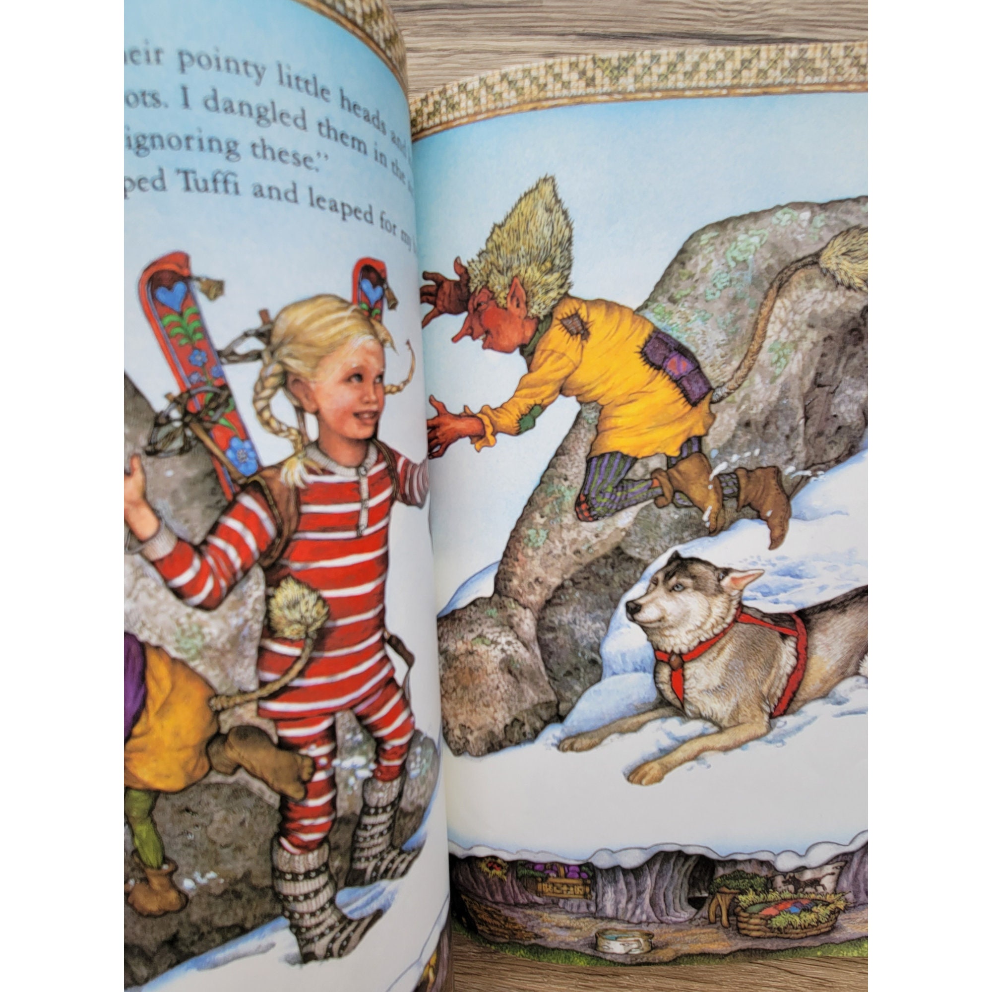 JAN BRETT the Trouble With Trolls Paperback Book Etsy