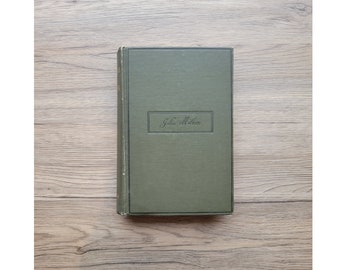 The Works of John Milton, antique hardback book, 1922
