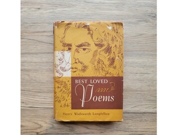 Henry Wadsworth Longfellow, Best Loved Poems, poetry book, Longfellow book, Longfellow poetry