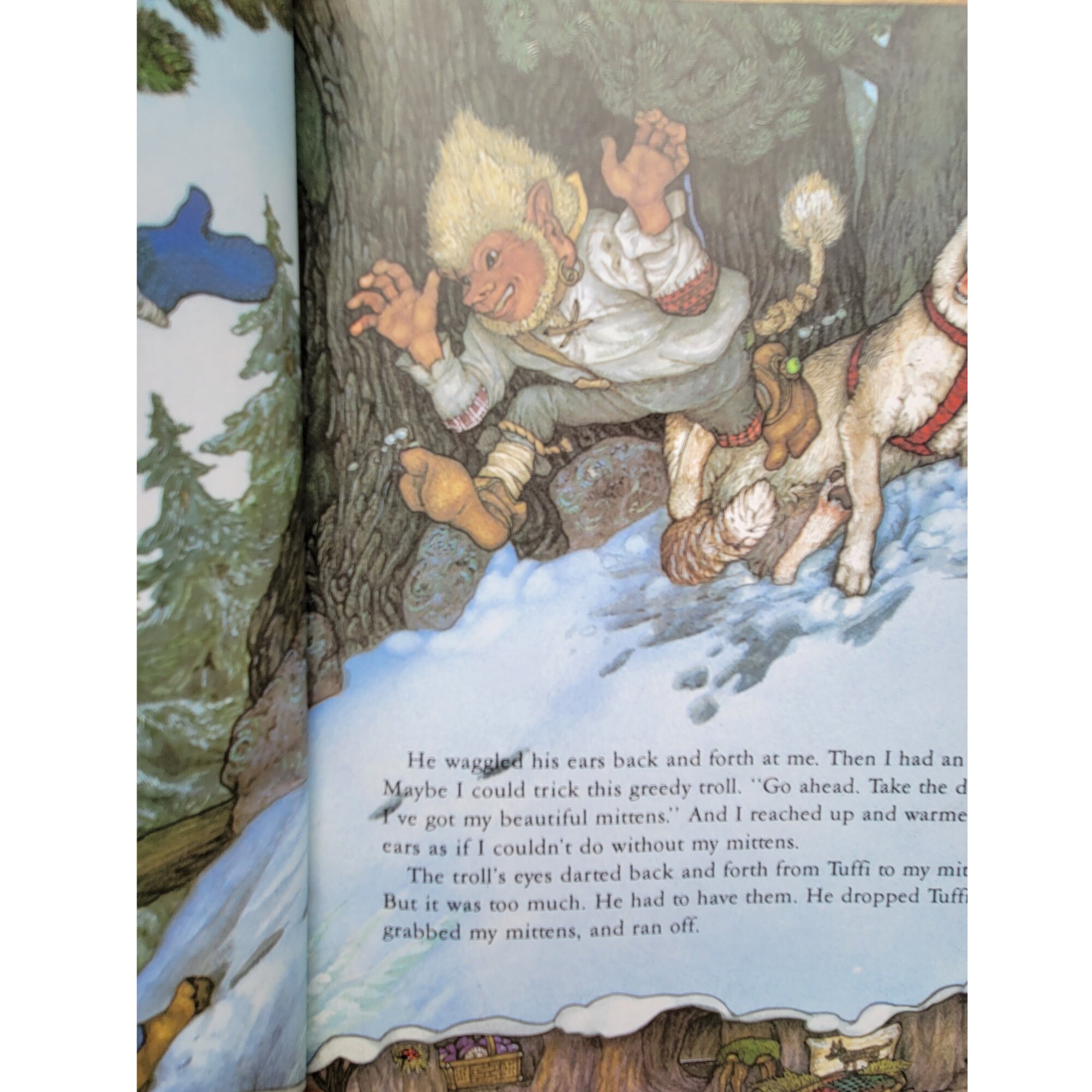 JAN BRETT the Trouble With Trolls Paperback Book Etsy