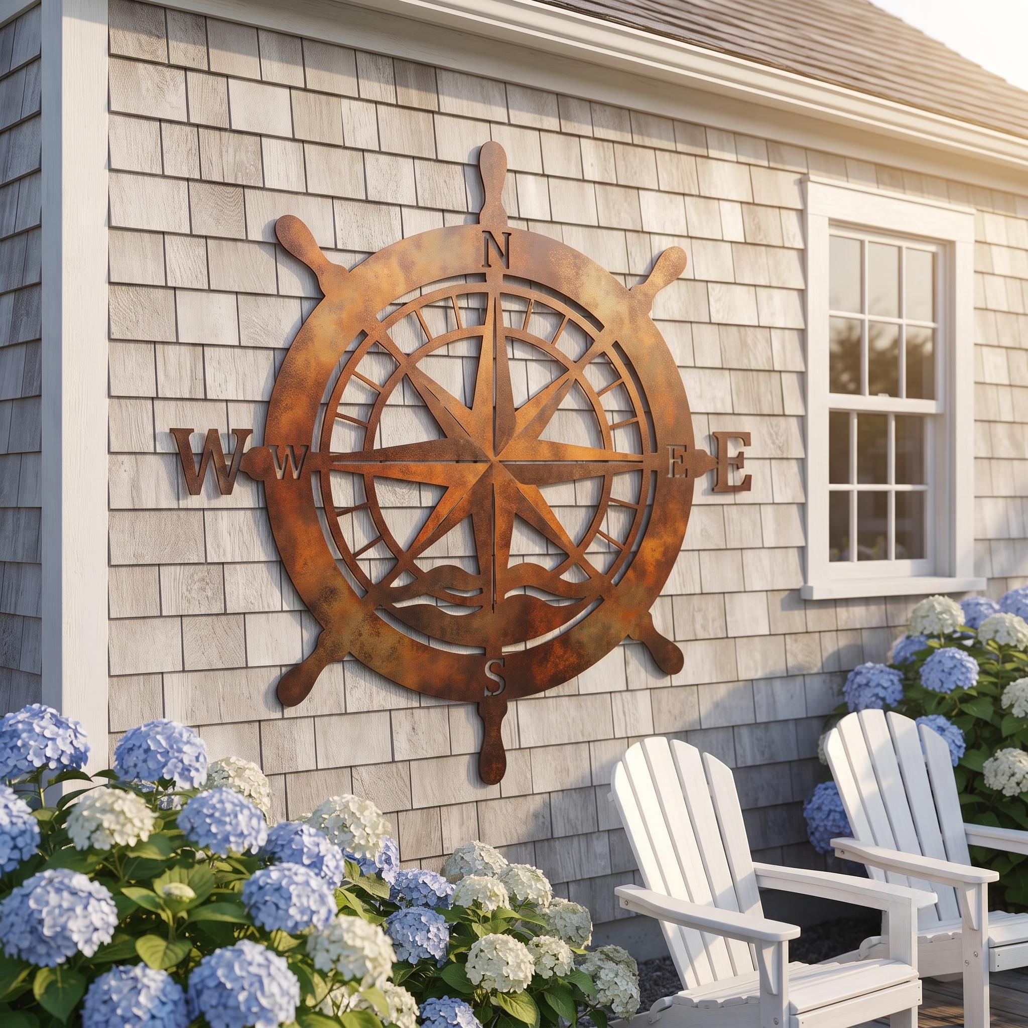 Ship Wheel Decor - Etsy