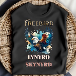 lynyrd skynyrd t-shirt, band merch, lynyrd skynyrd shirt, vintage, concert merch