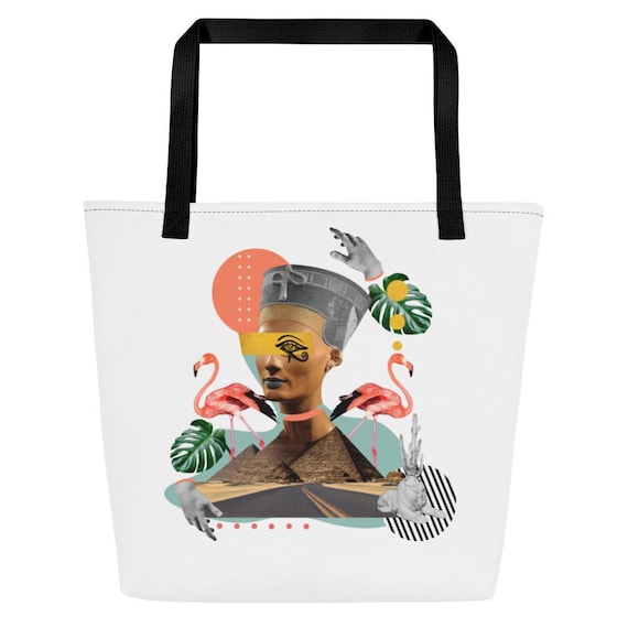 All-Over Print Large Tote Bag