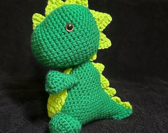 Crochet Dinosaur: Custom Amigurumi Plush Toy