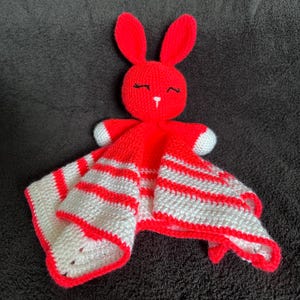 Crochet bunny lovey