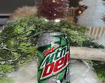 Custom Bedazzled Soda Can or Bottle