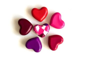 Heart Shaped Crayon Valentine Gift Kids Party Favors Creative Kids Art Supply Custom Crayons Preschool Exchange Toddler Present